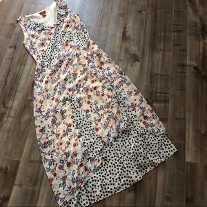 Sundance mixed floral print midi maxi dress
